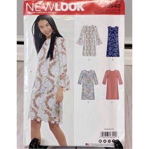 ⭐️5 for $28⭐️ NEW New Look 6540 Women’s Sewing Patterns UNCUT